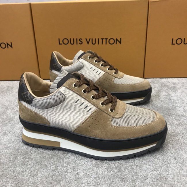 Louis Vuitton Men Shoes Fashion Sneakers Luxury Brand HARLEM RICHELIEU 1A67T3 Whatapp