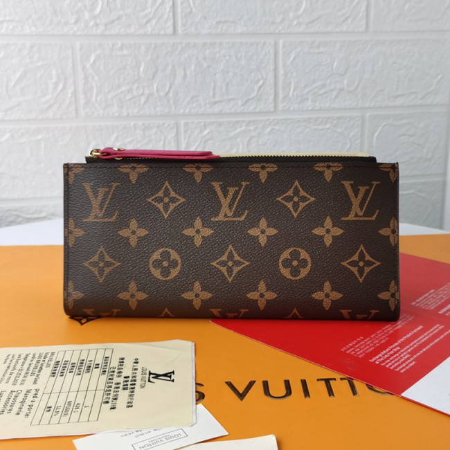 Louis Vuitton Mens Womens Wallets Purse Luxury Brand Designer Zippy WALLET M61269 with Original Box Whatapp