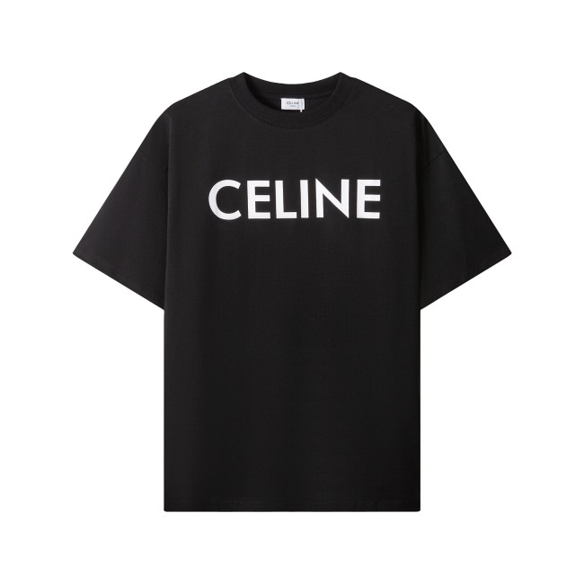 Celine Luxury Brand Women Mens Short Sleeve T-Shirt Whatapp