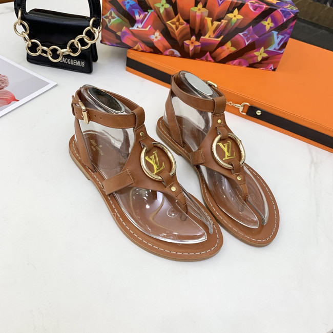 Louis Vuitton Womens Shoes FARO FLAT SANDAL Whatapp