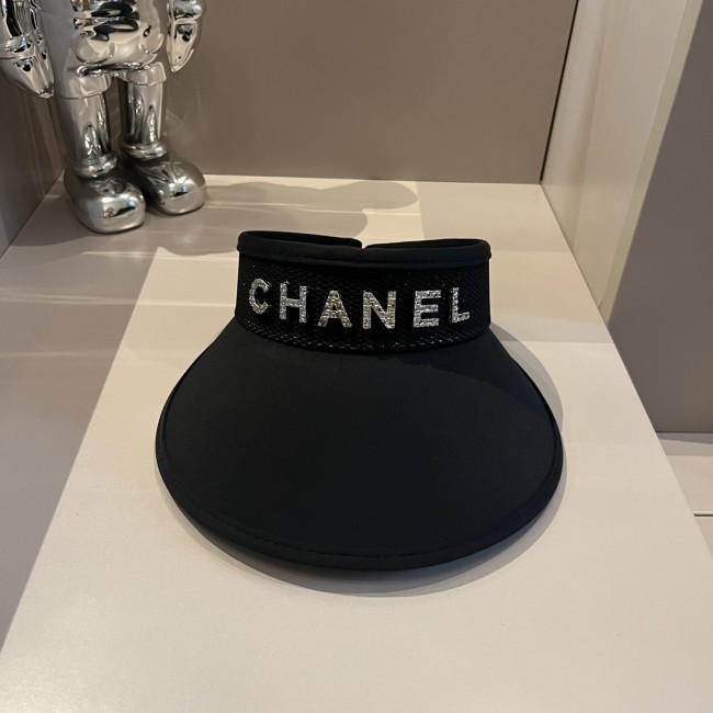 Chanel Womens Hats Luxury Brand Visor Hat with Original Box