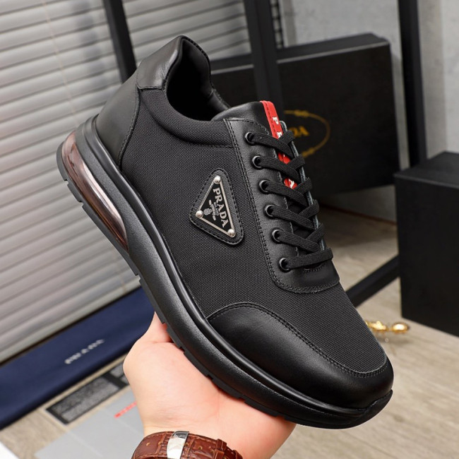 Prada Mens Shoes Sneakers Casual Shoes for Men Luxury Brand Breathable Fashion Sneakers with Original Box Whatapp