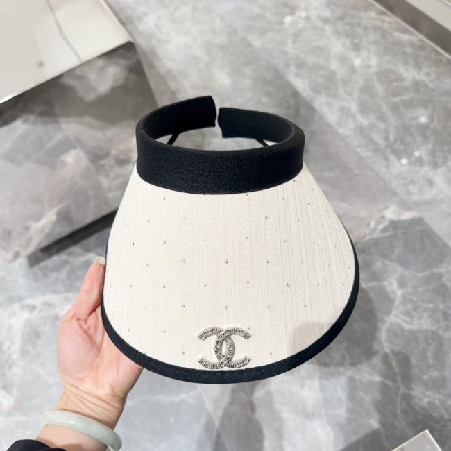 Chanel Womens Hats Luxury Brand Visor Hat with Original Box