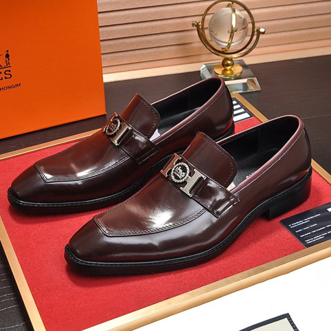 Hermes Mens Casual Shoes Fashion Dress Shoes for Men Luxury Brand with Original Box Whatapp