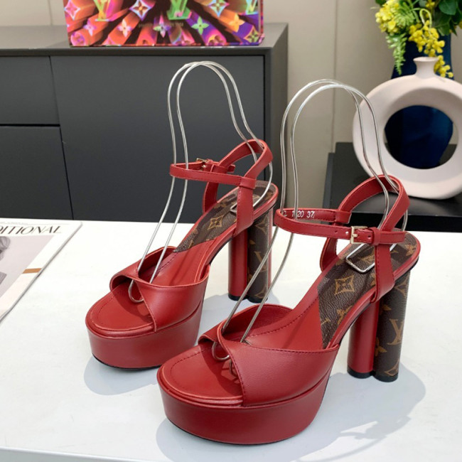 Louis Vuitton Women Shoes Sandals Fashion Summer Luxury Brand PODIUM PLATFORM SANDAL with Original Box Womens Sandals Whatapp