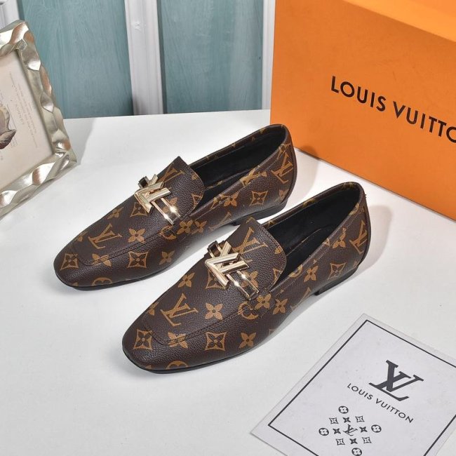 Louis Vuitton Womens Shoes UPPER CASE FLAT LOAFER Whatapp