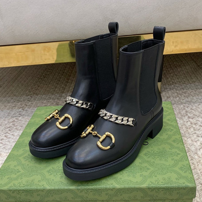 Gucci Women Shoes Boots Luxury Brand Fashion Women's ankle boot with Double G with Original Box 678984 17K40 1284 Whatapp