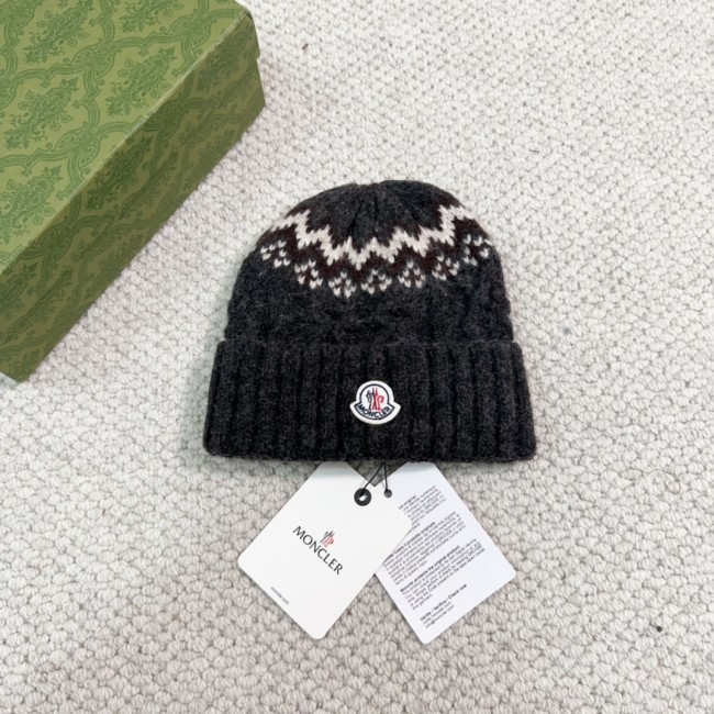 Moncler Mens Womens Hats Luxury Brand Design Moncler Knit Hat with Original Box