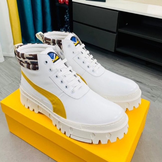 Fendi Mens Shoes Fashion Sneakers Luxury Brand Casual Shoes for Men with Original Box Whatapp