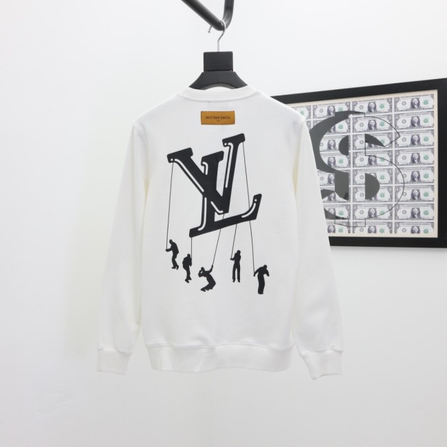 Louis Vuitton Womens Mens Long Sleeve Sweatshirt Luxury Brand Mens Sweatshirts Whatapp