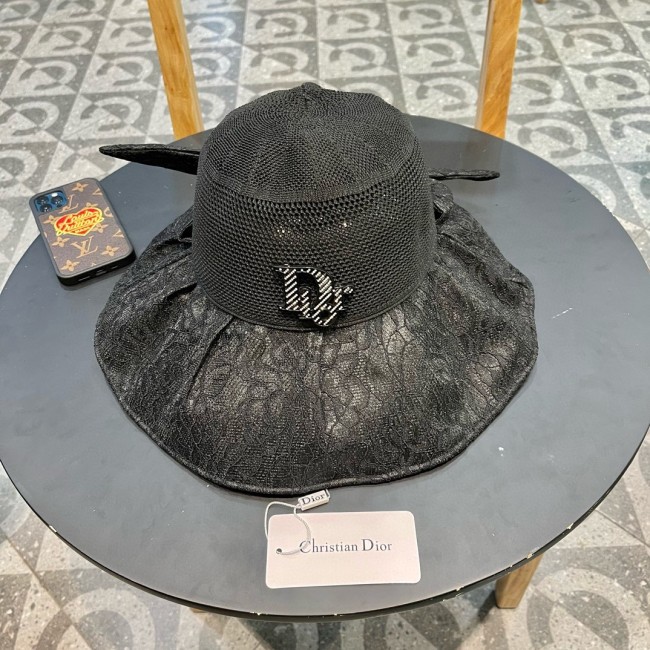 Dior Womens Bucket Hat Luxury Brand Design Dior Cap with Original Box