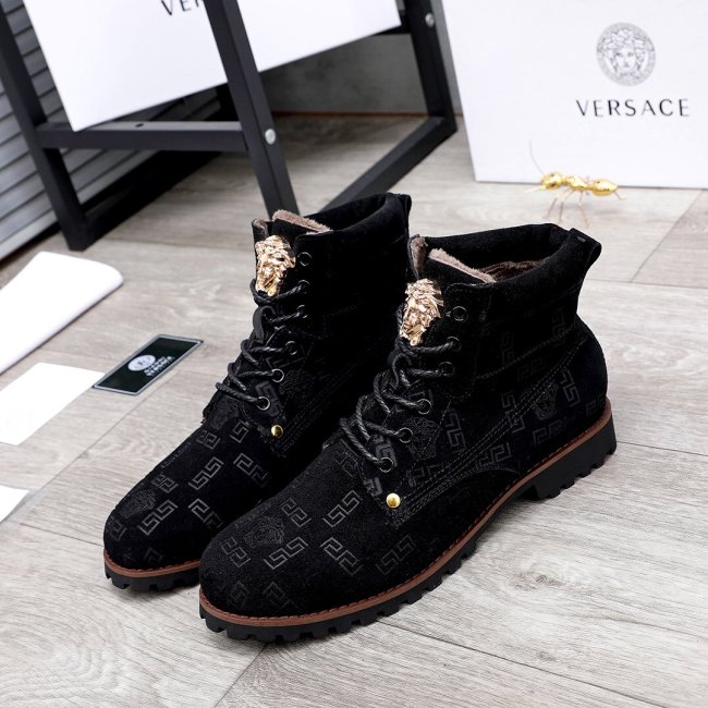 Versace Men Shoes Boots Fashion Design Luxury Brand Whatapp