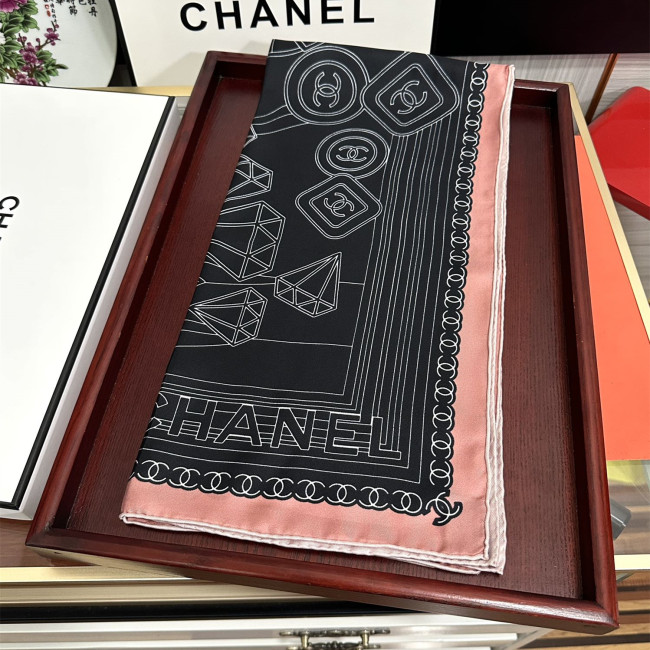 Chanel Scarves Womens Fashion Scarf with Original Box Whatapp