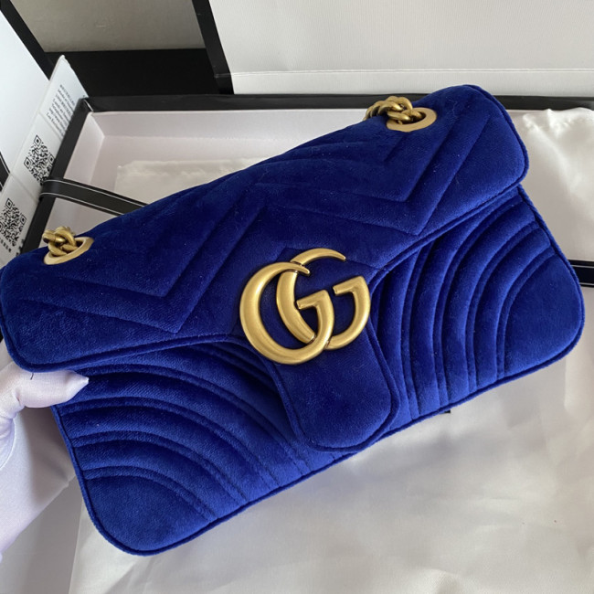 Gucci Womens Bags Shoulder Messenger Bag Luxury Brand Small GG Marmont bag with Original Box Whatapp