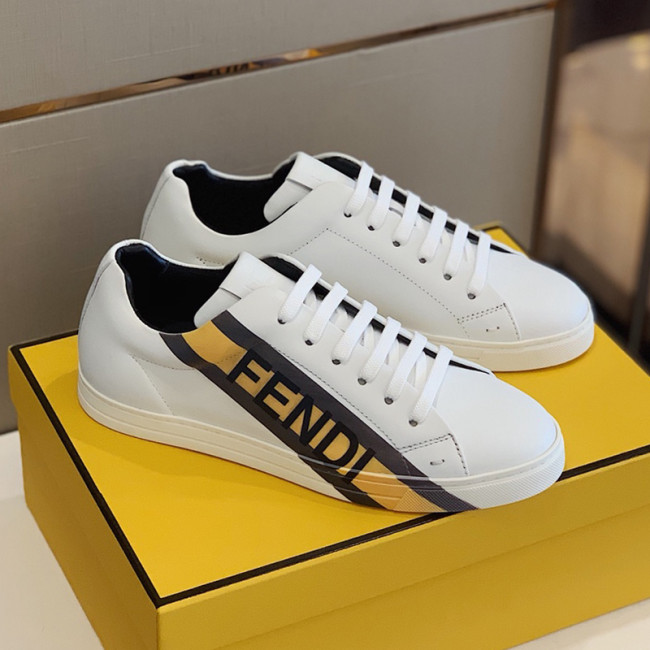 Fendi Mens Shoes Fashion Sneakers Luxury Brand Casual Shoes for Men with Original Box Whatapp