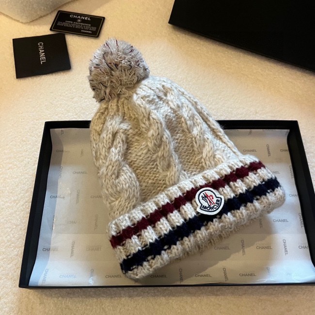 Moncler Womens Hats Luxury Brand Design Moncler Knit Hat with Original Box