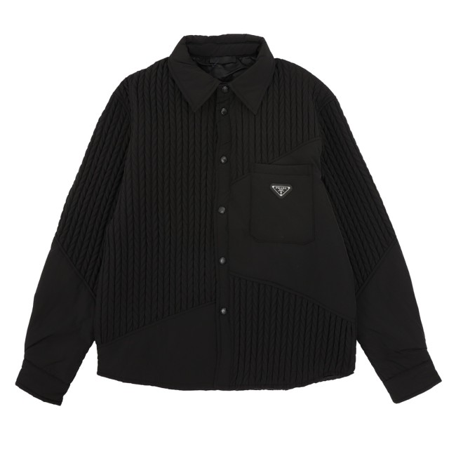 Prada Women Mens Long Sleeve Shirts Luxury Brand Mens Shirt Top Quality Whatapp