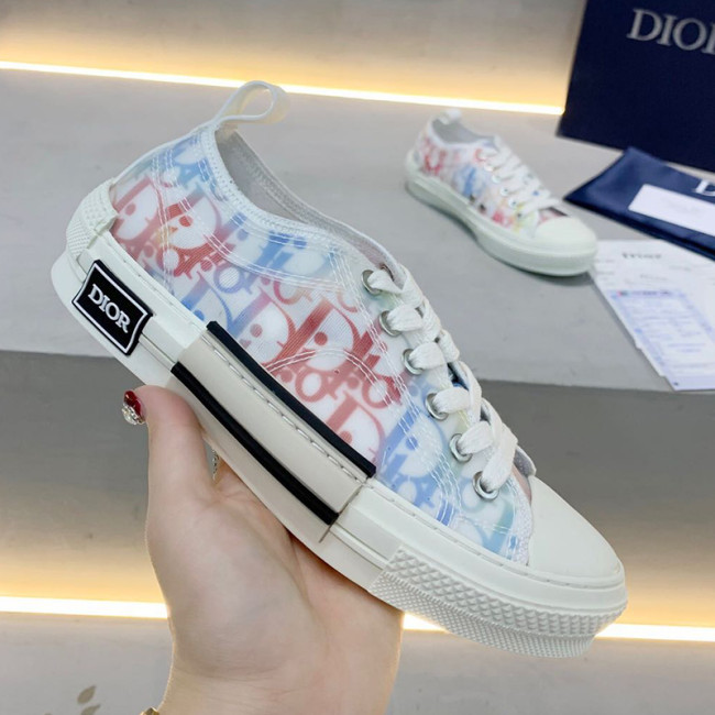 Dior Women Shoes Sneakers Casual Luxury Brand B23 Low-Top Sneaker with Original Box Whatapp