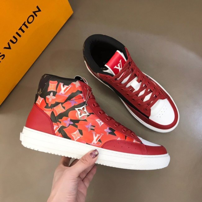 Louis Vuitton Men Shoes Fashion Sneakers Luxury Brand Mens Charlie Sneaker Casual Shoes with Original Box Whatapp