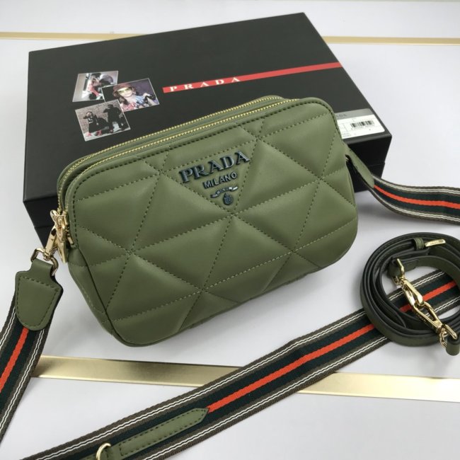 Prada Womens Bag Leather Shoulder Bag Whatapp