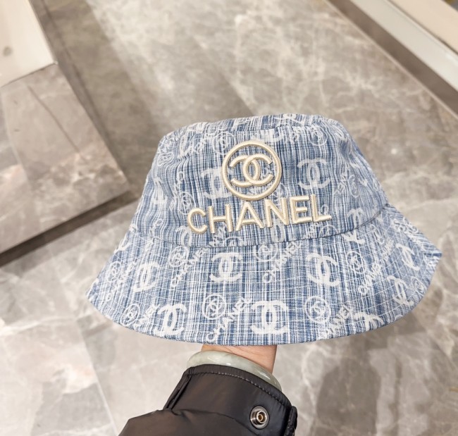 Chanel Womens Hats Luxury Brand Bucket Hat with Original Box