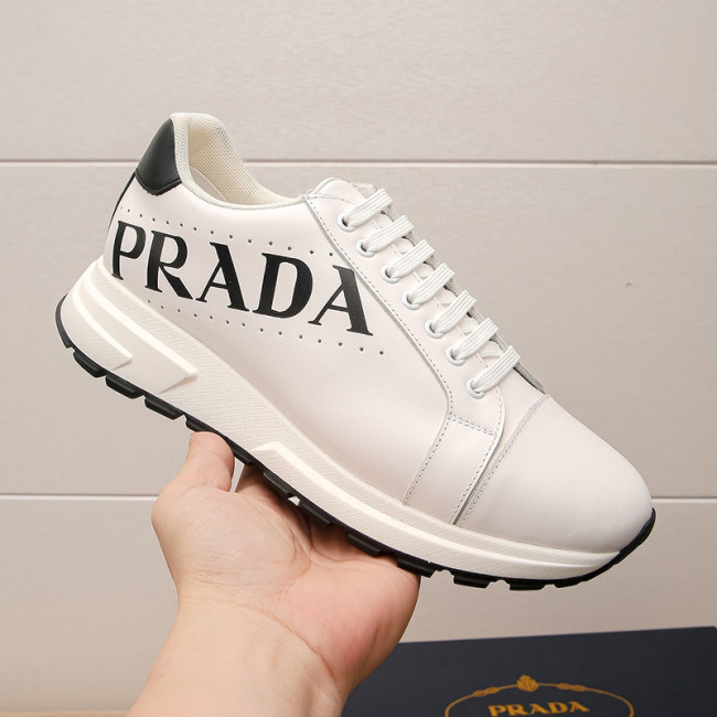 Prada Mens Shoes Sneakers Casual Shoes for Men Luxury Brand Breathable Fashion Sneakers with Original Box Whatapp