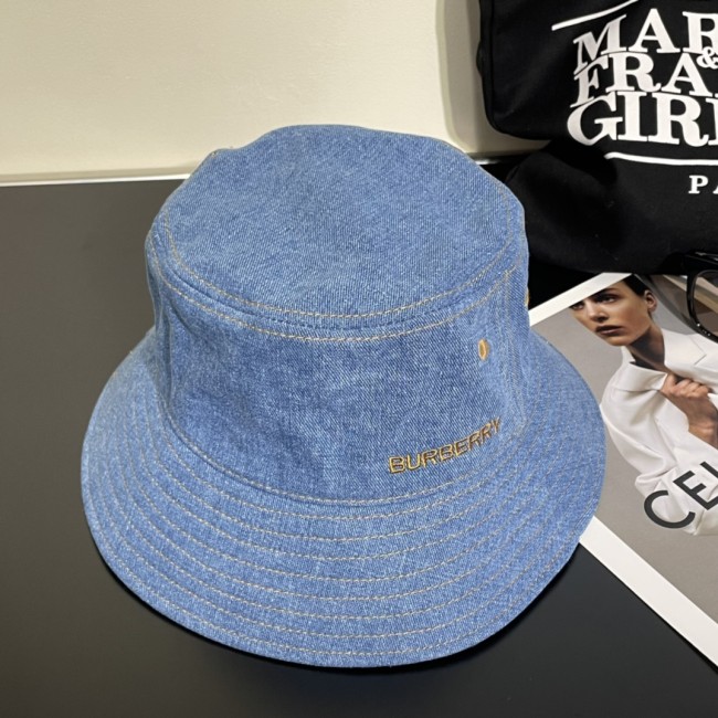 Burberry Womens Mens Cap Bucket Hat Luxury Brand with Original Box