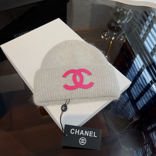 Chanel Womens Hats Luxury Brand Knit Hat with Original Box