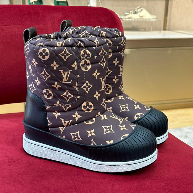 Louis Vuitton Womens Shoes Ankle Fashion Boots Luxury Brand Winter Booties with Original Box Whatapp