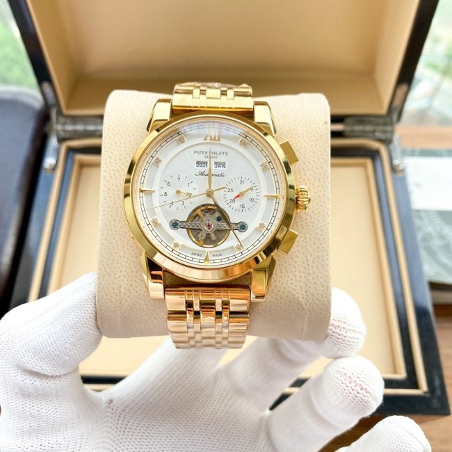 Patek Philippe Watch Luxury Brand Design Fashion Type with Original Box Whatapp