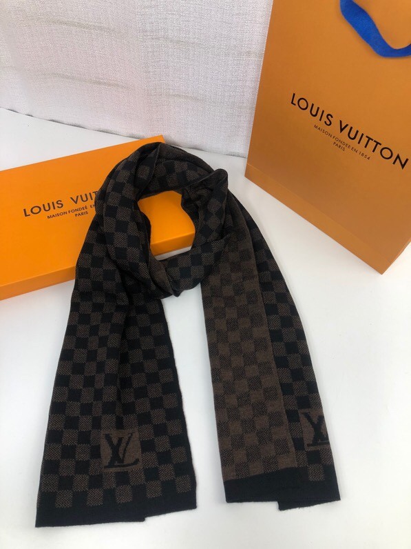 Louis Vuitton Scarves Men Womens Fashion Scarf with Original Box Whatapp