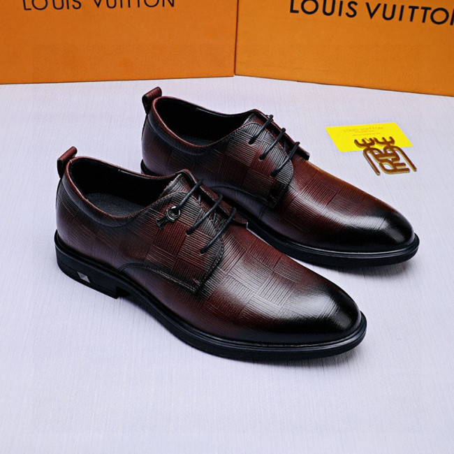 Louis Vuitton Men Shoes Business Luxury Brand LV Dress Shoes with Original Box Whatapp