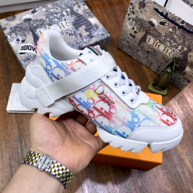 Dior Womens Mens Shoes Sneakers Luxury Brand Unisex Design D-CONNECT SNEAKER Whatapp