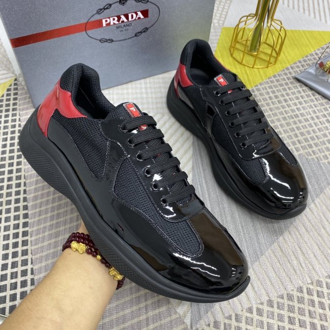 Prada Mens Shoes Sneakers Casual Shoes for Men Luxury Brand Breathable Fashion Sneakers with Original Box Whatapp