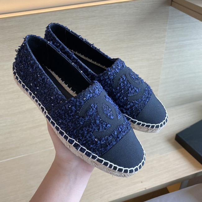 Chanel Women Shoes Fashion Espadrille Luxury Brand Casual Shoes for Women ESPADRILLE with Original Box Espadrilles Whatapp