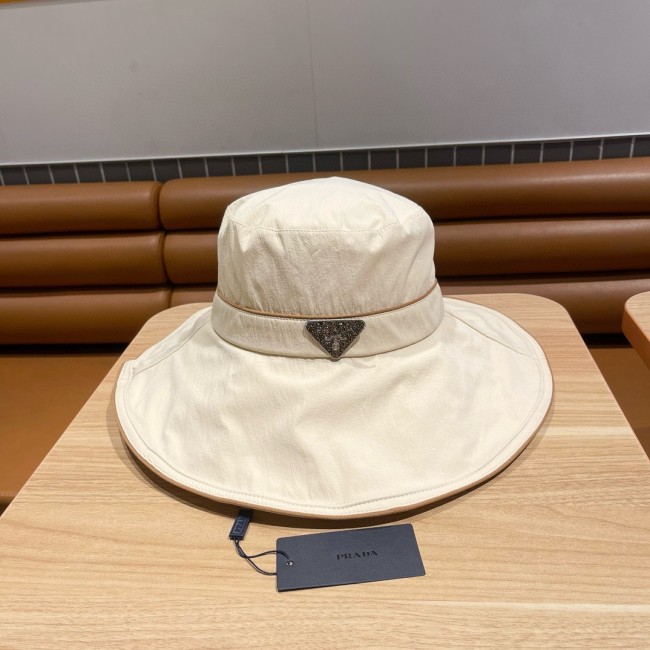 Prada Womens Hats Luxury Brand Design Prada Bucket Hat with Original Box