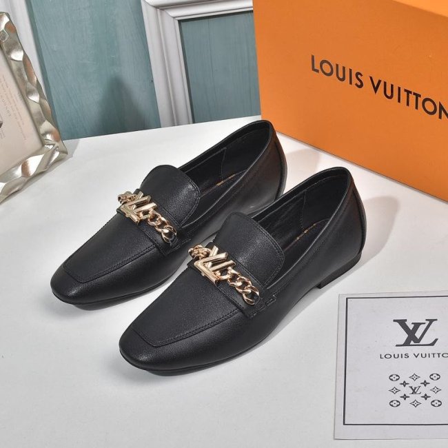 Louis Vuitton Womens Shoes UPPER CASE FLAT LOAFER Whatapp