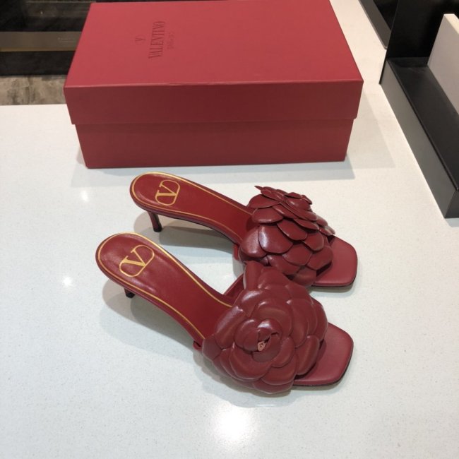 Valentino Womens Shoes VALENTINO GARAVANI ATELIER SHOES 03 ROSE EDITION SLIDE SANDAL 55MM Whatapp