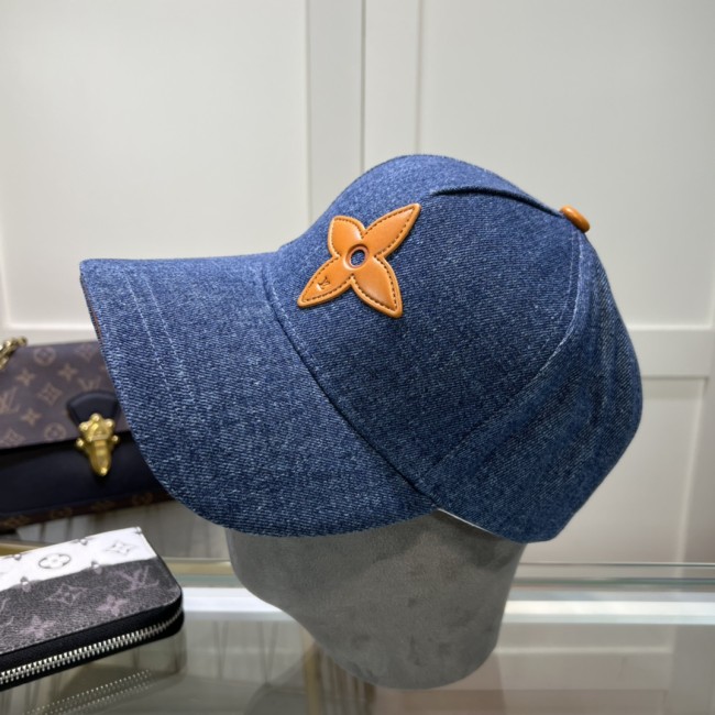 Louis Vuitton Womens Mens Cap Baseball Hat Luxury Brand with Original Box