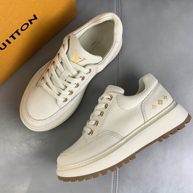 Louis Vuitton Men Shoes Fashion Casual Design Fashion Sneakers Luxury ABBESSES DERBY White 1A7WLY Whatapp