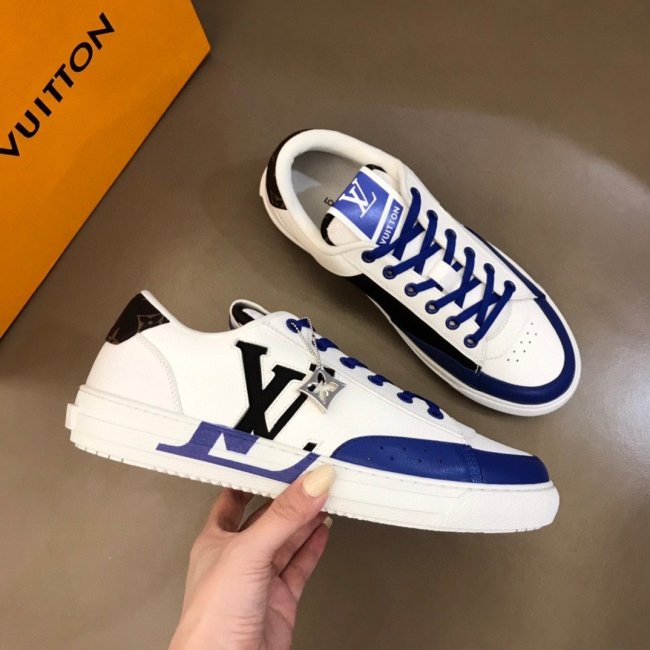 Louis Vuitton Men Shoes Fashion Sneakers Luxury Brand Mens Charlie Sneaker Casual Shoes with Original Box Whatapp