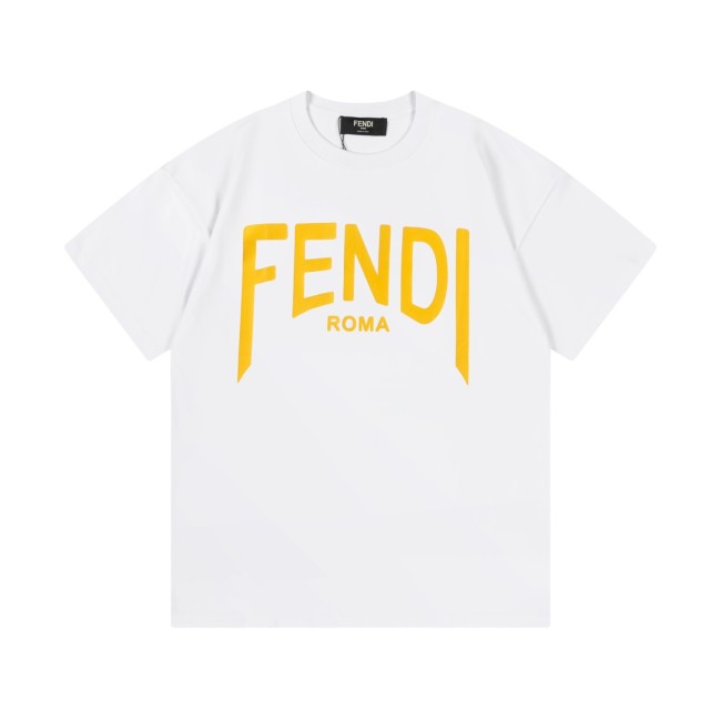 Fendi Luxury Brand Women Mens Short Sleeve T-Shirt Whatapp