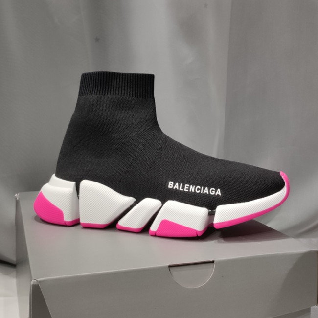 Balenciaga Womens Shoes Breathable Luxury Brand Fashion WOMEN'S SPEED SNEAKER 2.0 with Original Box Speed Sneakers Whatapp