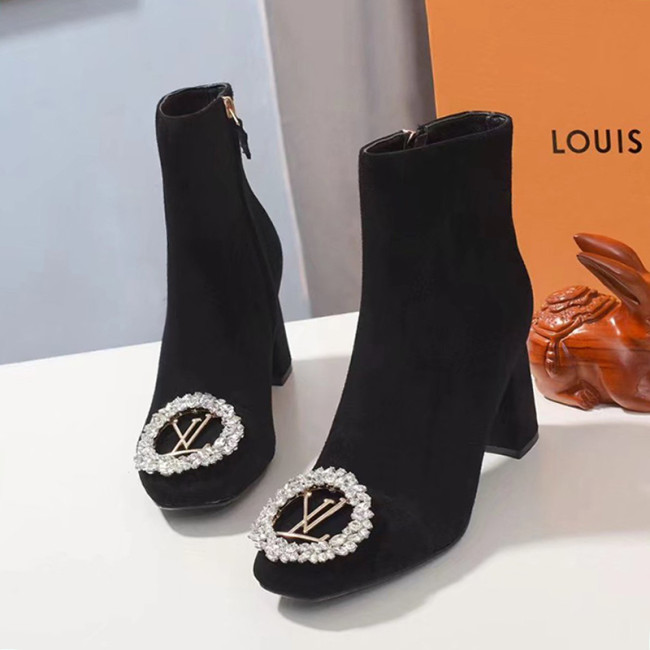 Louis Vuitton Women Shoes Boots Fashion Ankle Boots Luxury Brand Leather Design with Original Box Whatapp