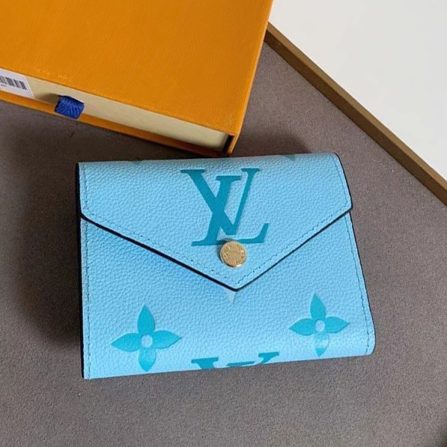 Louis Vuitton Womens Bags Wallets Clutch Luxury Brand Fashion Type VICTORINE WALLET with Original Box M80968 Monogram Empreinte embossed supple grained cowhide leather Whatapp