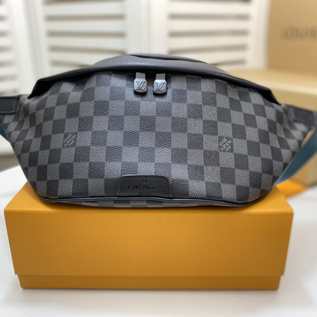 Louis Vuitton Mens Shoulder Bags Luxury Brand Fashion Type DISCOVERY BUMBAG with Original Box Monogram canvas Whatapp