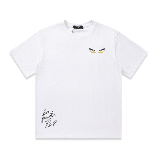 Fendi Luxury Brand Women Mens Short Sleeve T-Shirt Whatapp