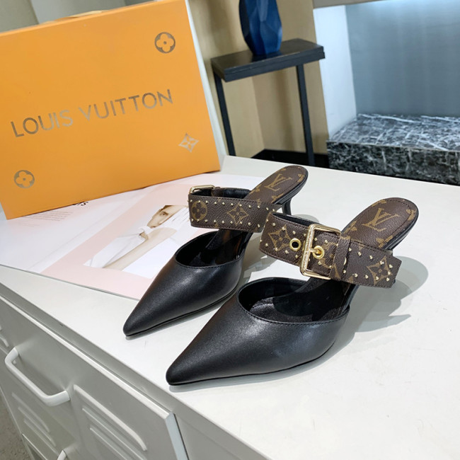 Louis Vuitton Womens Shoes SOFIA MULE 1A8O2G Whatapp