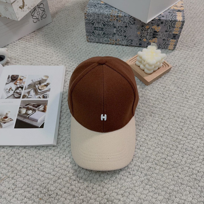 Hermes Mens Womens Baseball Hats Luxury Brand Design Hermes Hat with Original Box