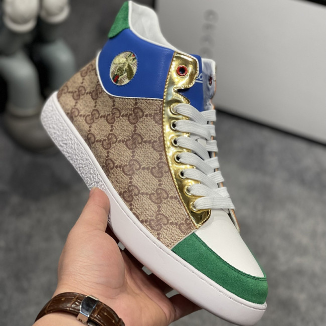 Gucci Mens Shoes Luxury Brand Men's Gucci Tennis Sneaker with Original Box Whatapp